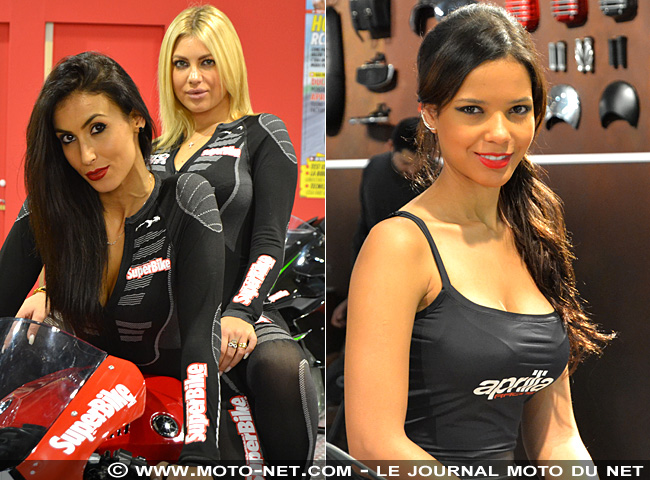 En direct de l'EICMA : les plus belles hôtesses du salon de Milan