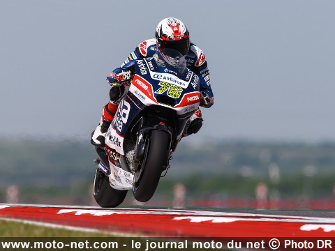 Moto GP Amériques - Essais FP2 : Marquez chute sans ralentir