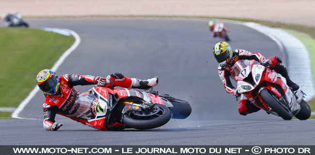  Davies, Abraham, Brookes et Reiterberger - WSBK Grande-Bretagne (7 sur 13) Déclarations des pilotes World Superbike à Donington Park