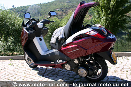 Test Moto Net scooter Peugeot Satelis Compressor : Musclor Junior