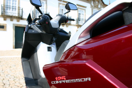 Test Moto Net scooter Peugeot Satelis Compressor : Musclor Junior