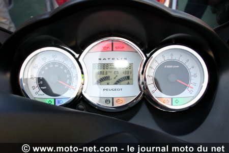 Test Moto Net scooter Peugeot Satelis Compressor : Musclor Junior