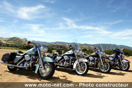 Nouveautés 2007 Harley : Les grosses américaines passent la six !