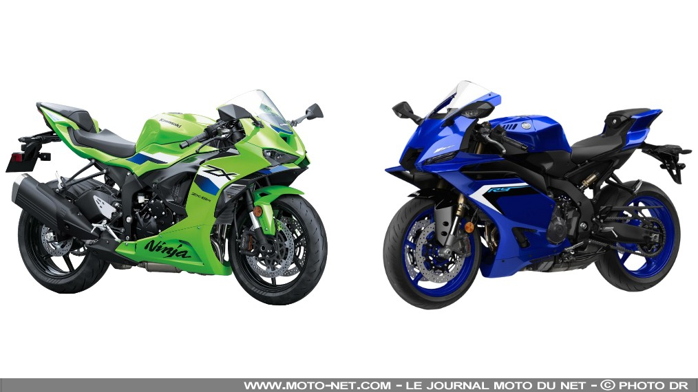 Fiches techniques Kawasaki ZX-6R et Yamaha R9 