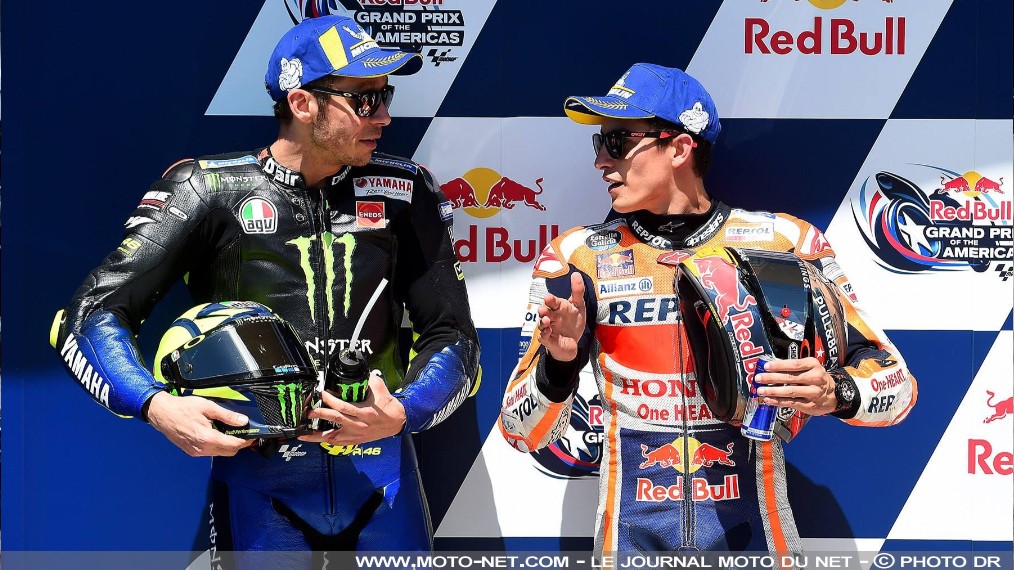 Marc Marquez tente d'apaiser les tensions avec Valentino Rossi