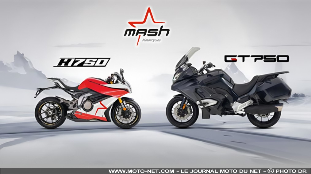 Le prix des nouvelles Mash K750 et GT750 