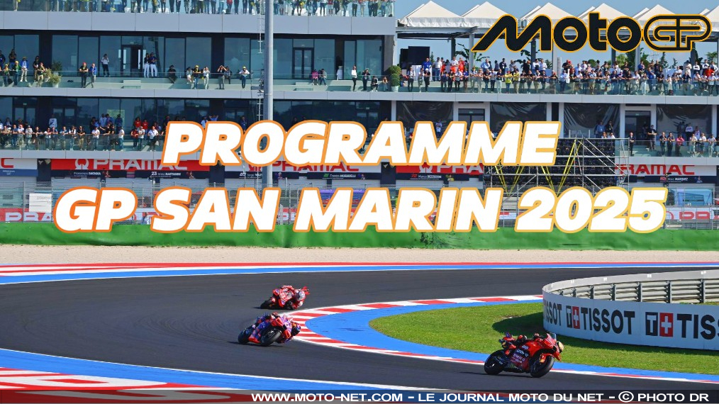 Horaires et enjeux du Moto GP de Saint-Marin 2025 à Misano