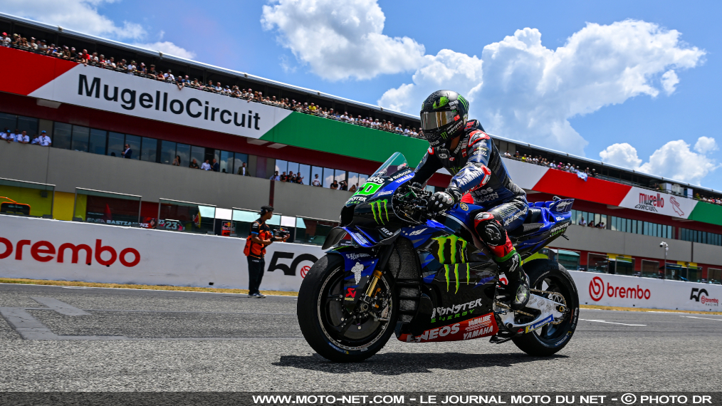 Fabio Quartararo en souffrance au Mugello