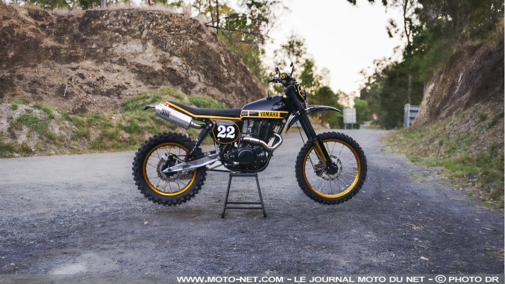 Yamaha XT500 Retrocross par Purpose Built Moto