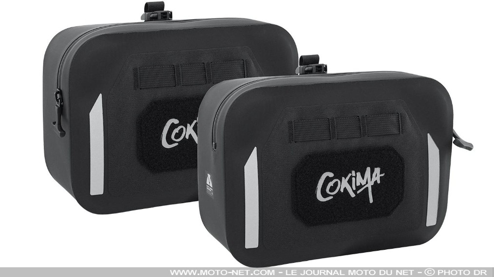 Cokima gonfle la bagagerie moto