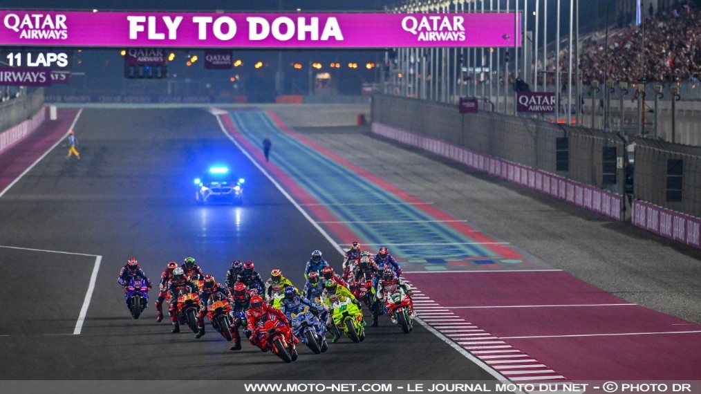 Le GP du Qatar MotoGP repoussé avec la guerre en Iran