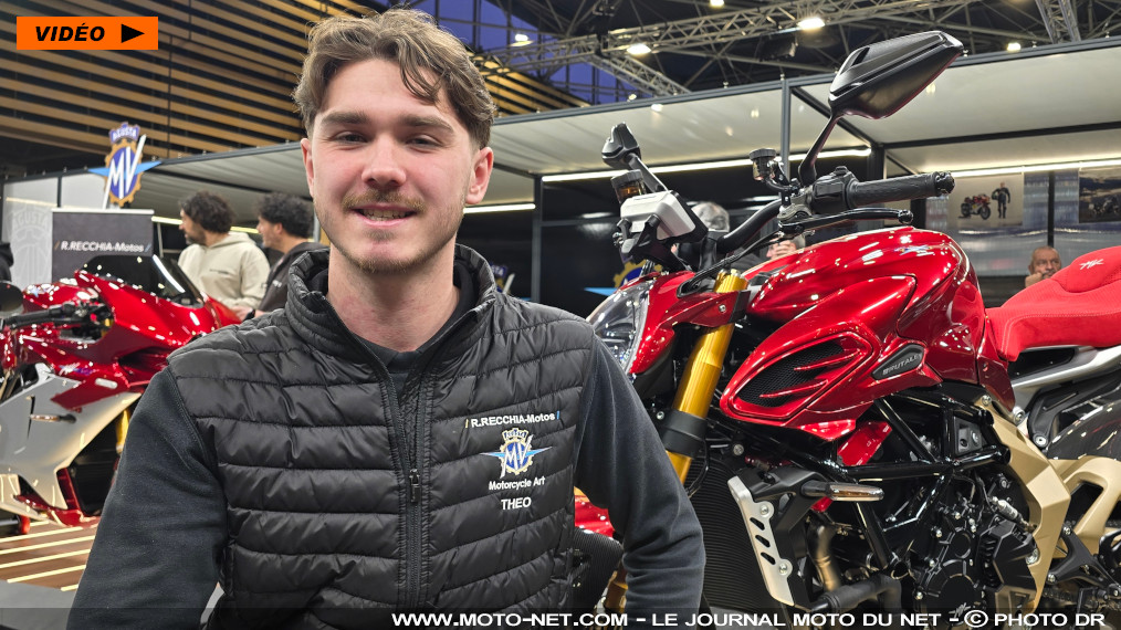 Les nouveautés MV Agusta au salon moto de Lyon 2026 en vidéo