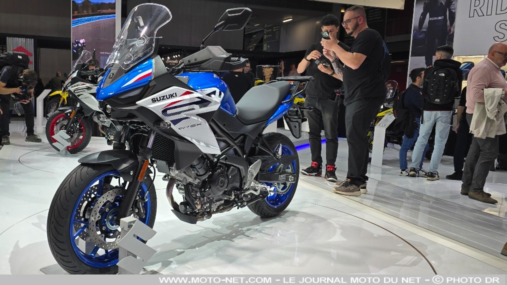 Nouveautés 2026 Suzuki : SV-7GX, l'alternative routière V-Tw