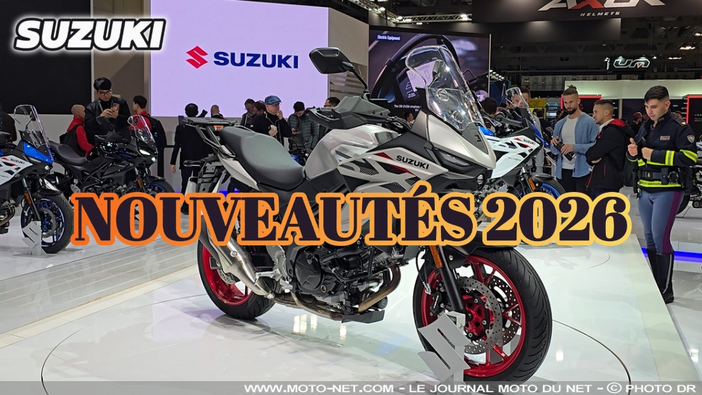 Guide des nouveautés motos Suzuki 2026