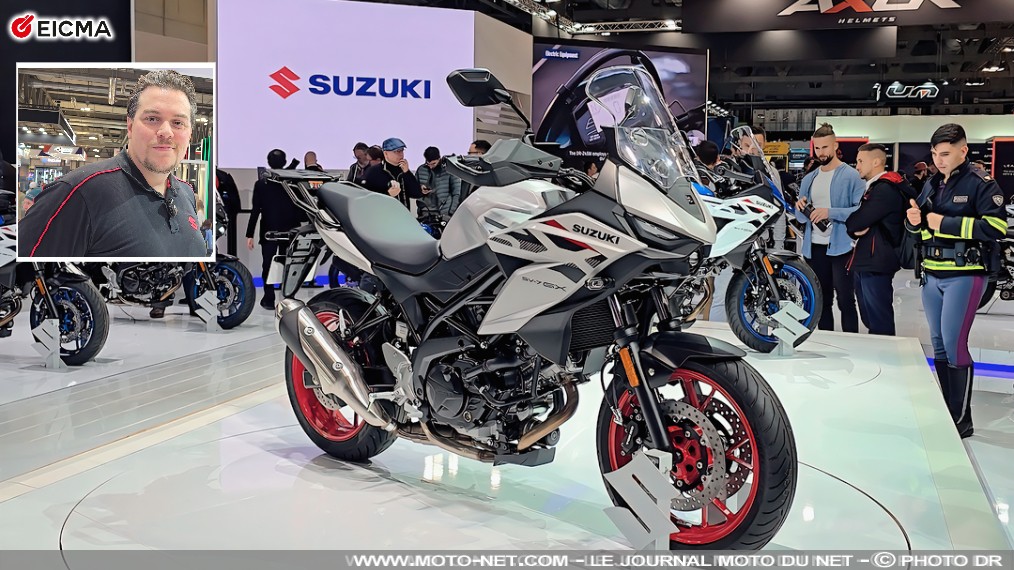 Suzuki France nous présente sa nouvelle SV7-GX en vidéo