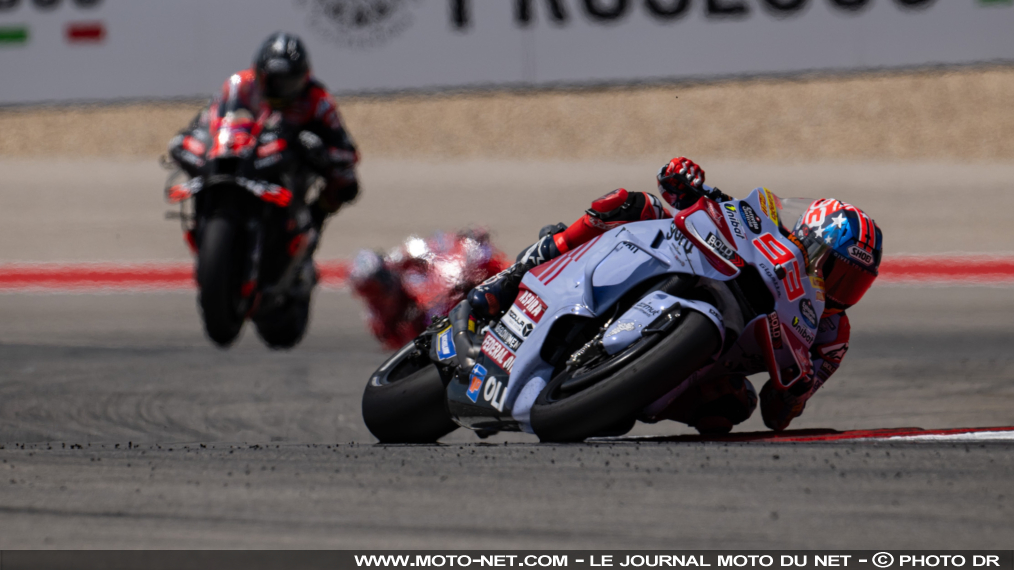 Un problème de frein à l'origine de la chute de Marc Marquez