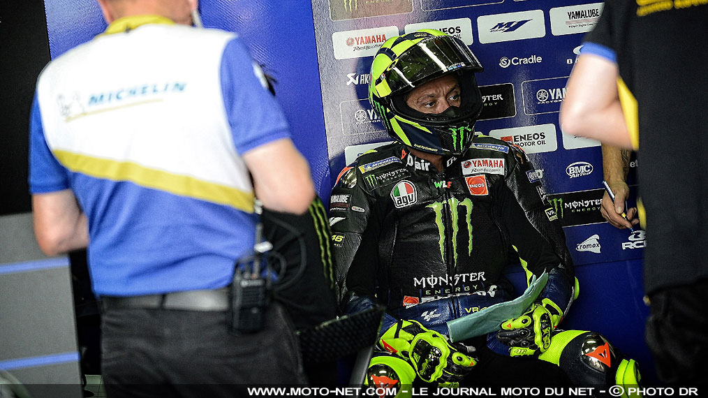 Rossi frustré par son manque de vitesse au GP d'Allemagne