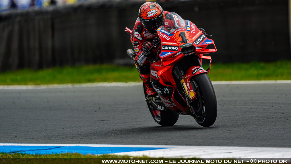 Bagnaia fait un carton (rouge) au GP des Pays-Bas 2024