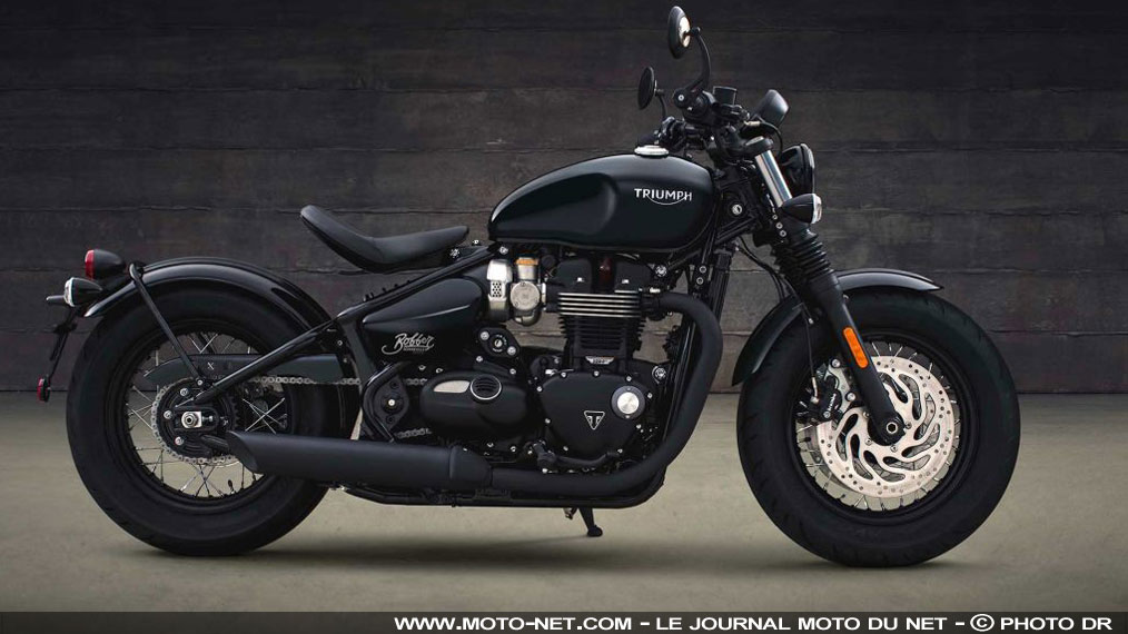 Nouveautés 2018 : Triumph Bonneville Speedmaster et Bobber Black