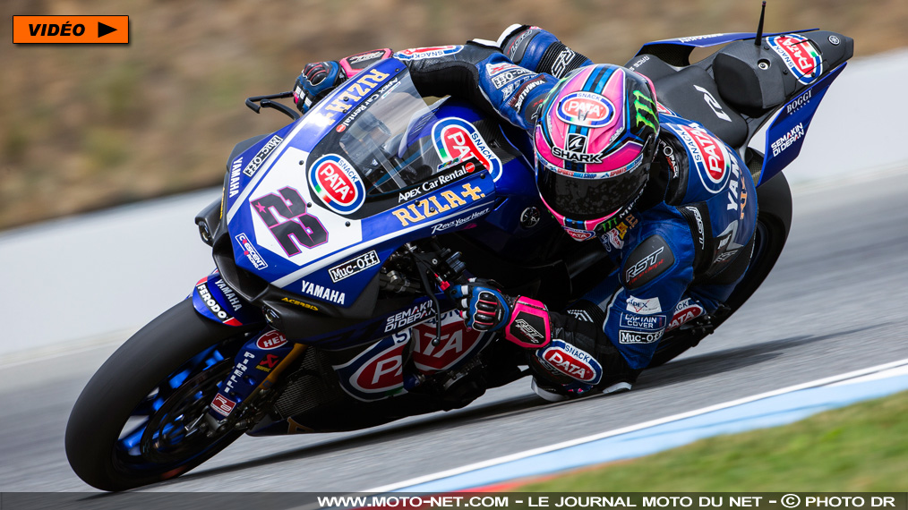 WorldSBK Rép. tchèque (2) : Lowes gagne sa première course par "chaos"
