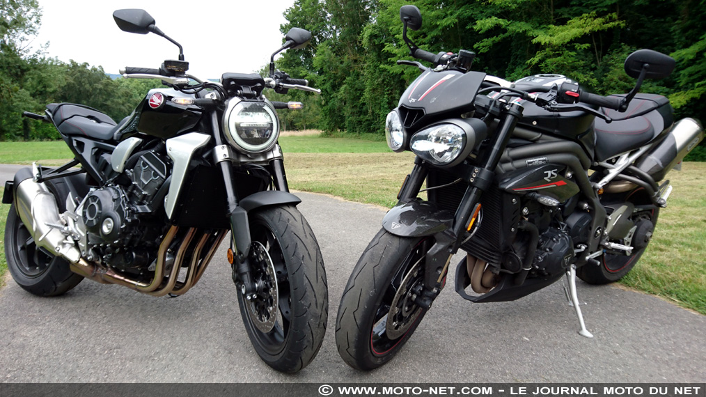 Duel Honda CB1000R 2018 Vs Triumph Speed Triple RS : duo chic pour duel de choc