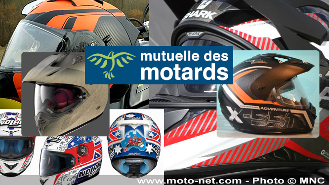 Classement des casques moto en fonction de leur note au nouveau crash test Certimoov