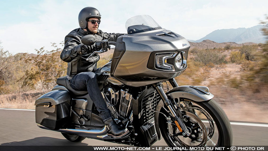122 ch et 361 kg pour la nouvelle Indian Challenger 2020 