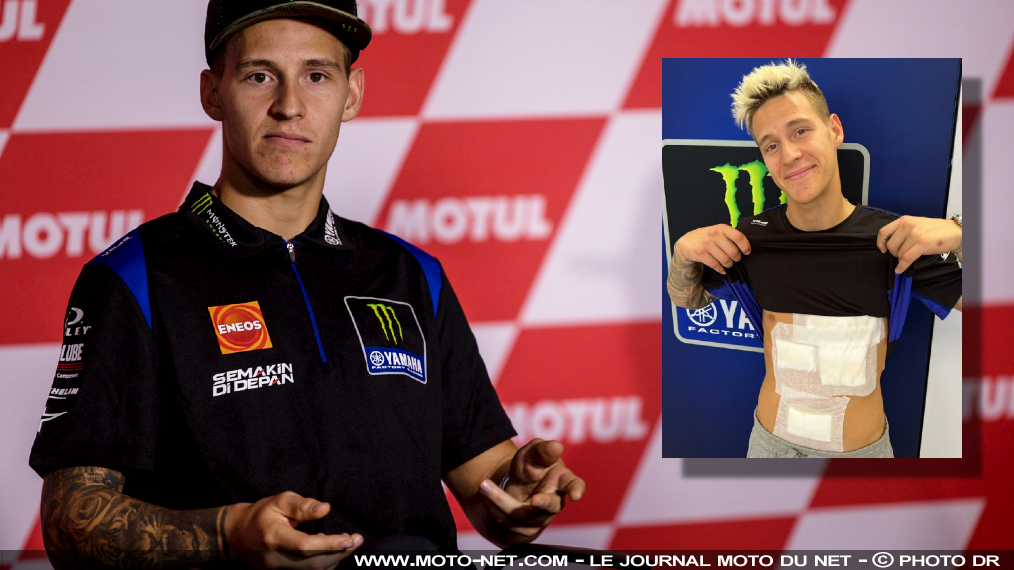 Pourquoi la combinaison de Fabio Quartararo s'est-elle encore ouverte à Aragon ?