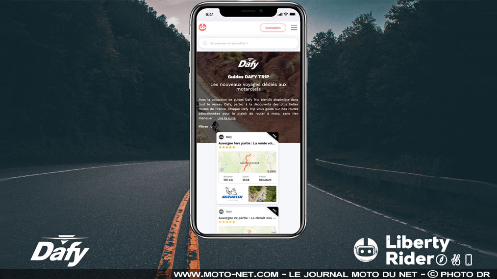 Partenariat Dafy Moto et Liberty Rider : itinéraires, bons plans et suivis d'entretien