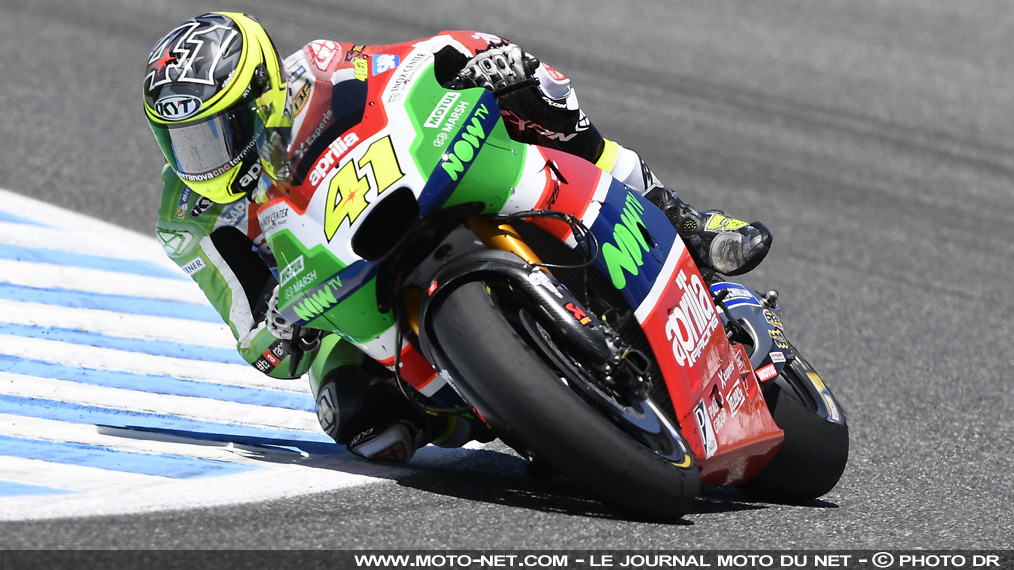 GP d'Espagne - Espargaro : Mes sliders ne sont presque pas usés !