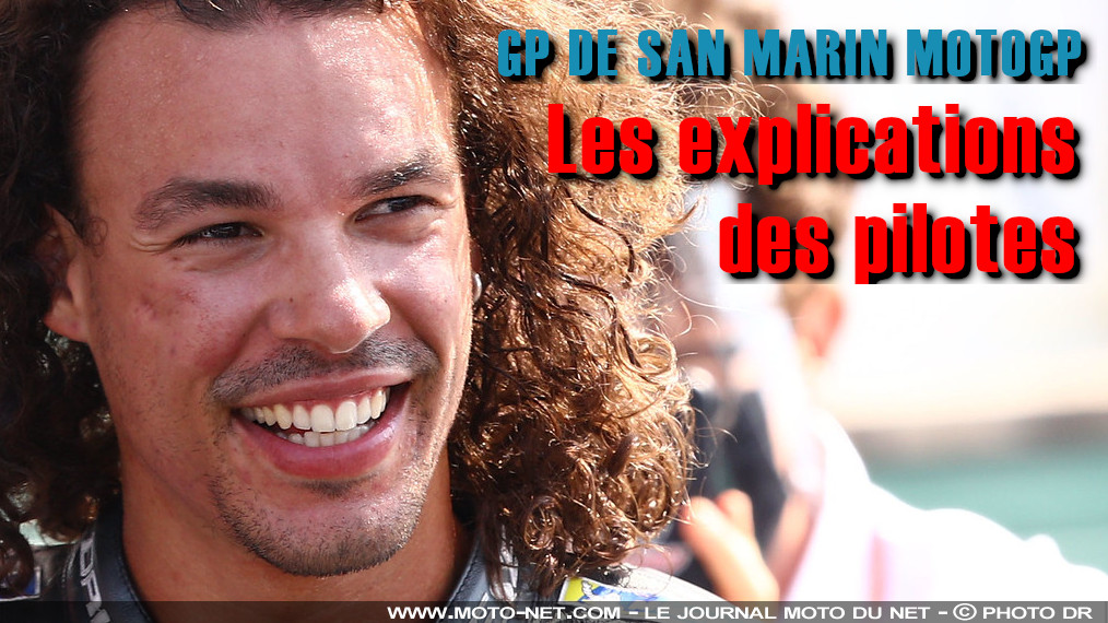 Les pilotes s'expliquent après le Grand Prix de Saint-Marin MotoGP 2020
