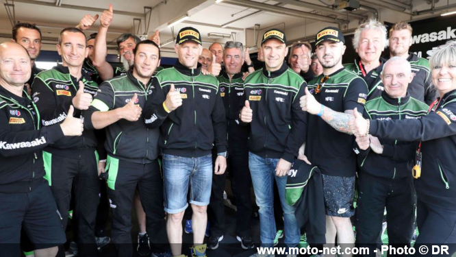 Kawasaki en pole position des 8H d'Oschersleben 2019