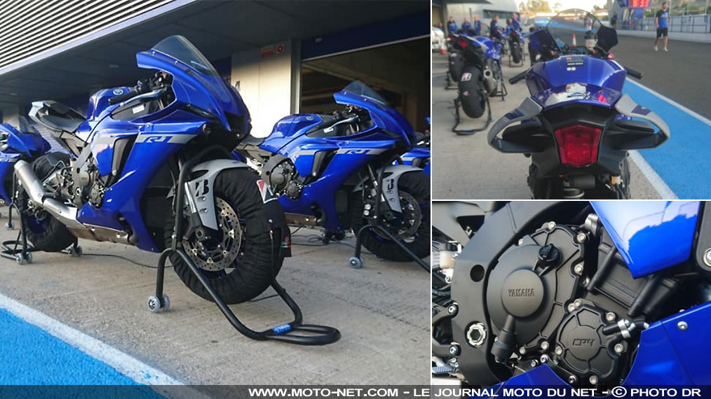 En direct de l'essai des nouvelles Yamaha R1 et R1M 2020