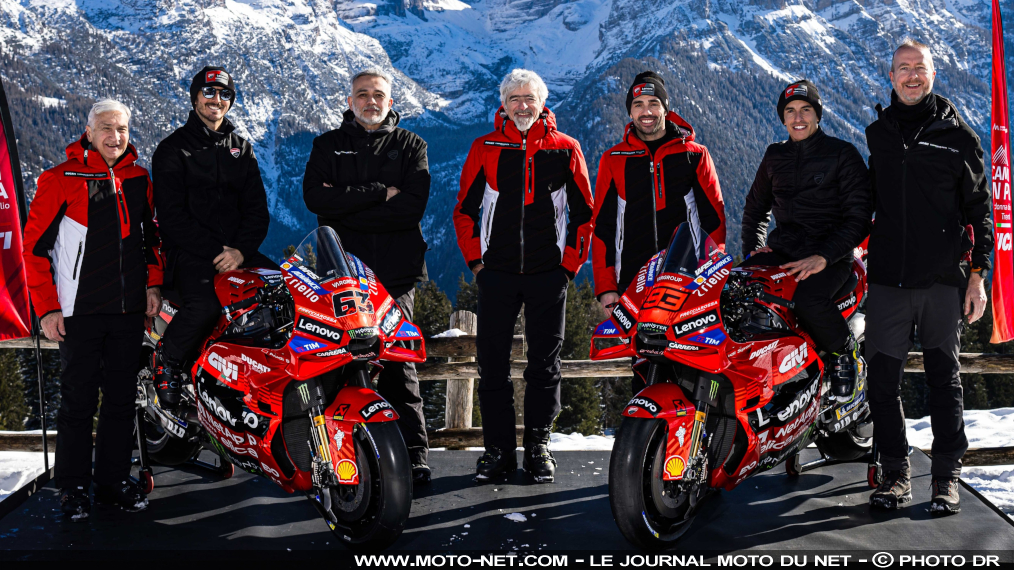 Ducati vise les gros titres avec Bagnaia et Marquez 