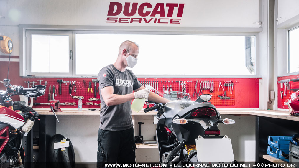 La stratégie du réseau Ducati face au coronavirus