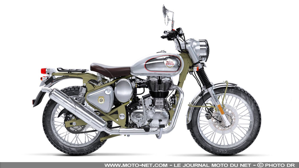 Le trial chez Royal Enfield, c'est de la Bullet !