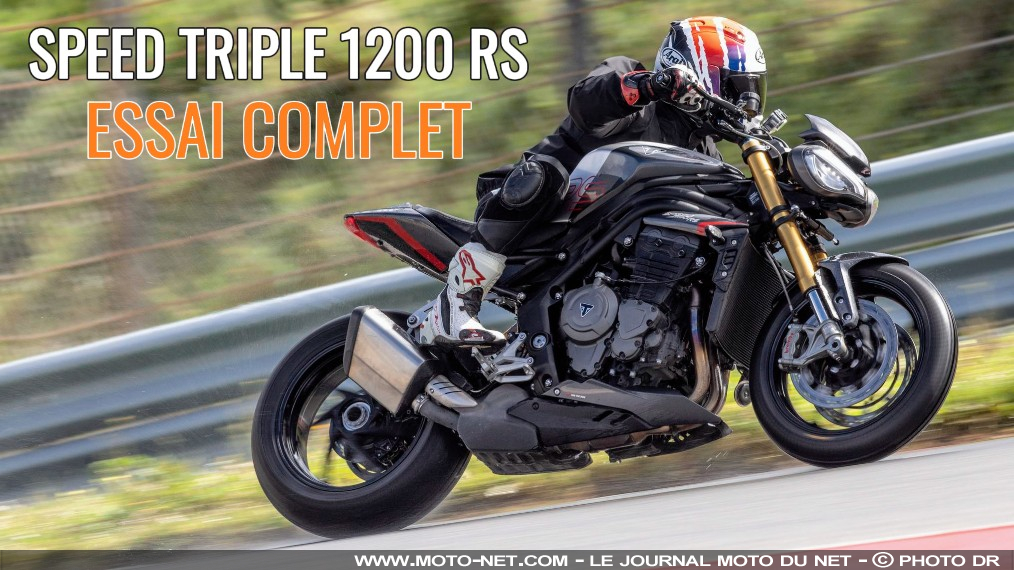 Triumph Speed Triple 1200 RS 2025 : notre essai complet en vidéo