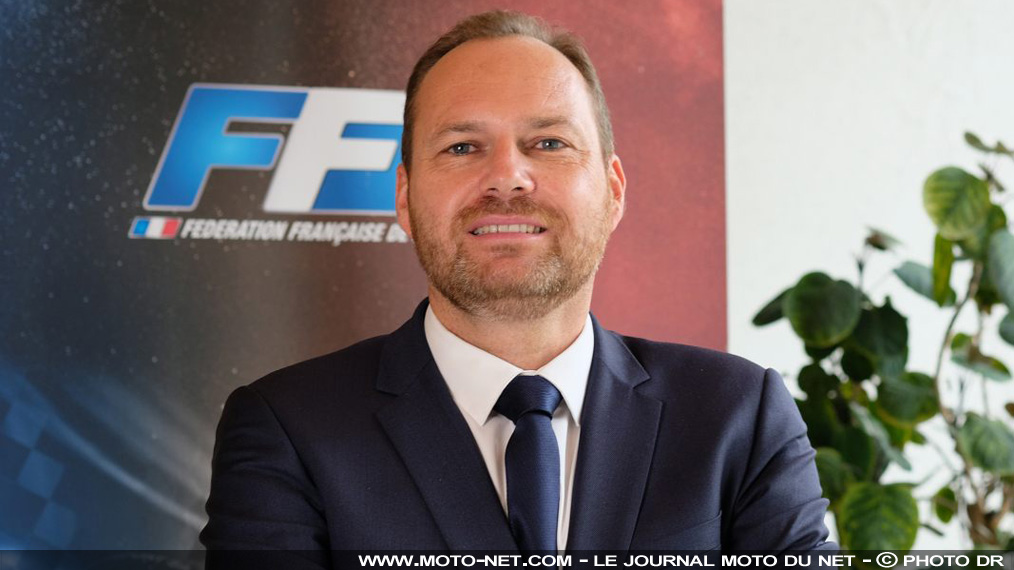 Le juriste - et motard - Sébastien Poirier élu président de la FFMoto
