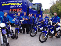 Quatre Sherco au départ du Dakar 2012