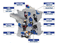 Journées piste Mutuelle des Motards 2015 : calendrier et infos pratiques