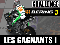Les gagnants du Challenge Bering 3
