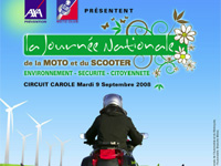 Première Journée nationale de la moto et du scooter le 9 septembre à Carole