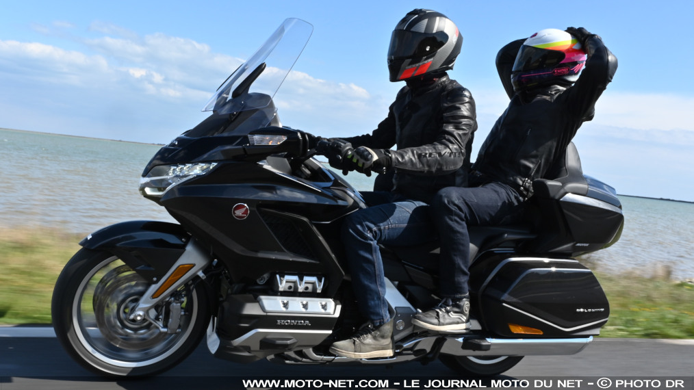 Essai GoldWing Tour 2021 : Honda cajole ses clients et leur moitié