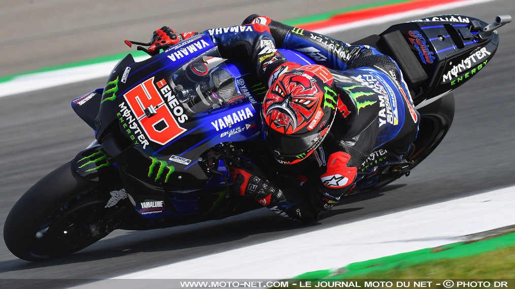 GP des Pays-Bas : Quartararo assène un gros coup à ses rivaux GP des Pays-Bas : Quartararo assène un gros coup à ses rivaux