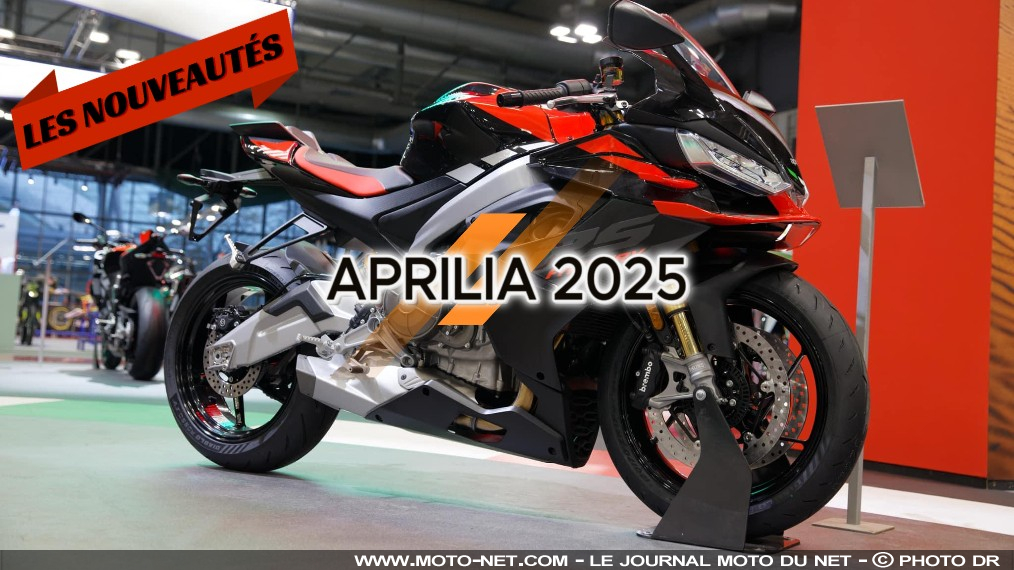 Guide spécial nouveautés motos Aprilia 2025
