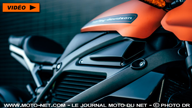 7 modes de conduite pour la moto électrique Harley-Davidson LiveWire