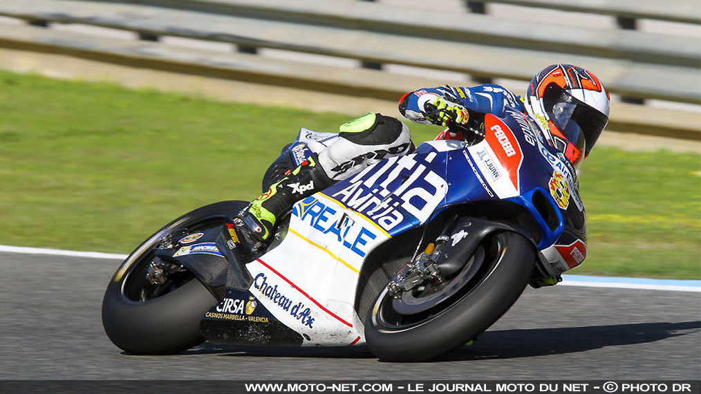 Moto GP : Barbera et Rea (!) démarrent fort les tests privés de Jerez 
