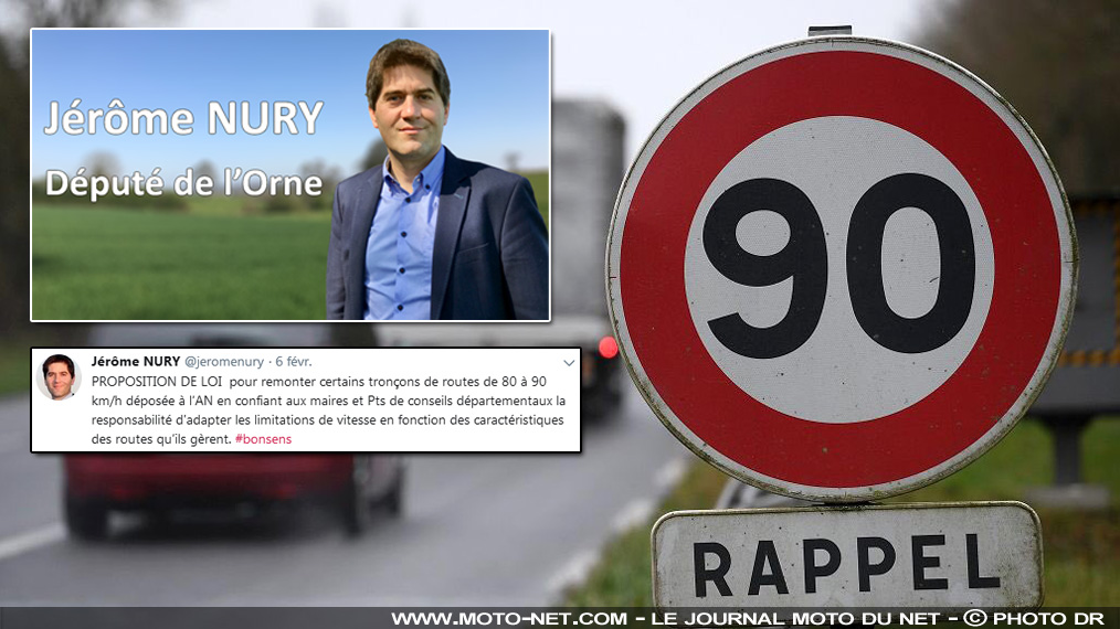Une proposition de loi contre la baisse générale de la vitesse à 80 km/h