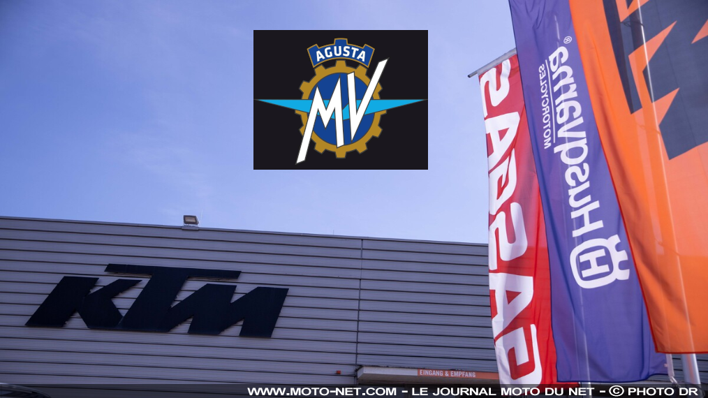 Les motos MV Agusta dans le viseur de KTM 