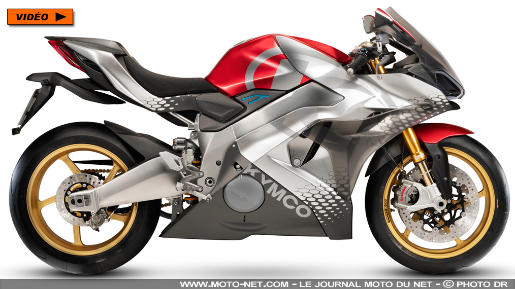 Concept Kymco SuperNex : la nouvelle moto électrique supersport ?